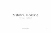Statisticalmodeling - uliege.be