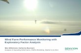 Wind Farm Performance Monitoring with Exploratory Factor ...