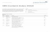 Credit Suisse GRI Content Index 2019