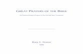 GREAT PRAYERS OF THE BIBLE - Bunyan Ministries