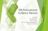EPA Pretreatment Guidance Manuals - ACWA