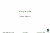 Policy Values - Michigan State University
