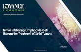 Tumor Infiltrating Lymphocyte Cell Therapy for Treatment ...