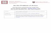 Lavin Problem of Action - Harvard University