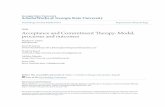 Acceptance and Commitment Therapy: Model, processes and ...