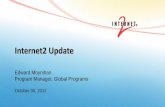 Internet2 Update - CUDI