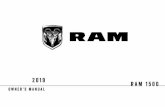 2019 RAM 1500 Classic Truck Owner's Manual