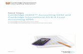 Next Steps Cambridge IGCSE™ Accounting 0452 and Cambridge ...
