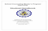 School Counseling Internship Handbook