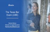 The Texas Bar Exam (UBE) - HLS Orgs