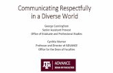 Communicating Respectfully in a Diverse World