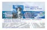Sulzer Chemtech Moving Ahead - NTNU