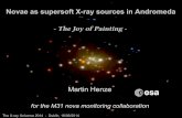 Novae as supersoft X-ray sources in Andromeda - The Joy of ...