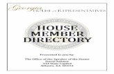 HOUSE MEMBER DIRECTORY - Georgia General Assembly