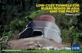 Low-Cost Tunnels for Rural Roads in Asia and the Pacific