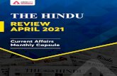 The Monthly Hindu Review | Current Affairs | April 2021
