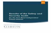 Results of the Safety and Security Audit