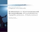 Estonian e-Government Ecosystem: Foundation, Applications ...