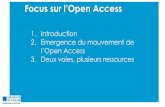 Focus sur l’Open Access - univ-tln.fr
