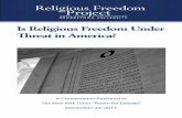 Is Religious Freedom Under Threat in America?