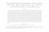 Downlink Packet Scheduling in LTE Cellular Networks: Key ...