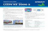 Product data sheet Uzin KE 2000 S
