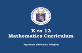 K to 12 Mathematics Curriculum - Tsukuba