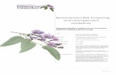 Bereavement Risk Screening and Management Guidelines