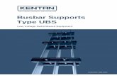 Busbar Supports Type UBS - Kentan