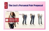 The Levi’s Personal Pair Proposal
