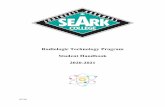 Radiologic Technology Program Student Handbook 2020-2021