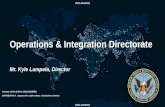 Operations & Integration Directorate