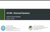 PMCE Structural Dynamics