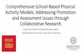 Comprehensive School-Based Physical Activity Models ...
