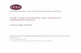THE VALUATION OF EQUITY DERIVATIVES