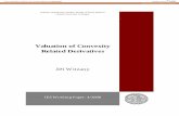 Valuation of Convexity Related Derivatives