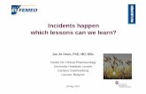 Incidents happen which lessons can we learn?