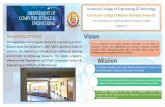 CSE Brochure - University College of Engineering and ...