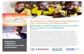 Building a Strong Foundation for Literacy in Rwanda ...