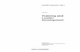Training and Leader Development