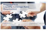 Proposed U.S. Liquidity Coverage Ratio Requirement