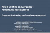 Fixed–mobile convergence FuncRonal convergence