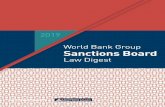 World Bank Group Sanctions Board Law Digest 2019