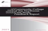 2021 Community College of the Northwest Case Study ...