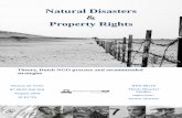 Natural Disasters Property Rights
