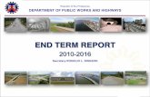 END TERM REPORT