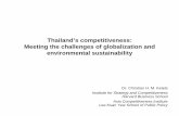 Thailand’s competitiveness: Meeting the challenges of ...