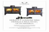 HERALD 5 SLIMLINE AND HERALD 6 MULTIFUEL CE VII MODELS