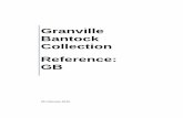 Granville Bantock Collection Reference: GB