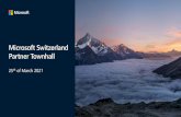 Microsoft Switzerland Partner Townhall